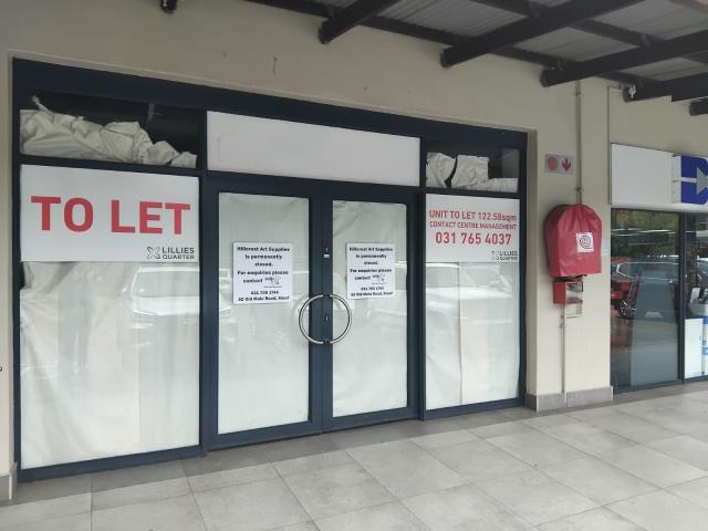 122.58m² Retail space to let in Hillcrest Central